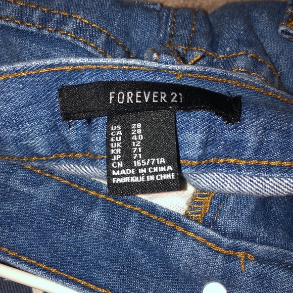 Forever 21 denim American flag shorts - Picture 3 of 3